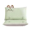 2Pcs Cartoon Pattern Summer Ice Bean Pillowcase Rectangular Pillow Protecter  Dormitory