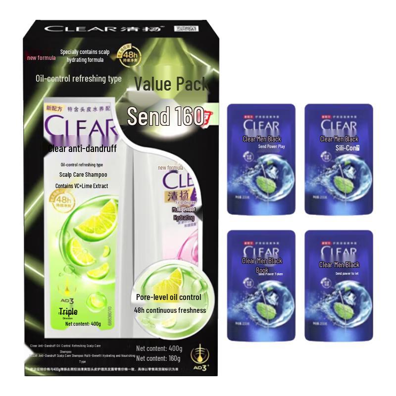 Clear Anti-Dandruff Shampoo Value Pack
