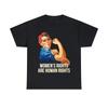 Women's Rights Are Human Rights Graphic Tee Shirt, S-5XL