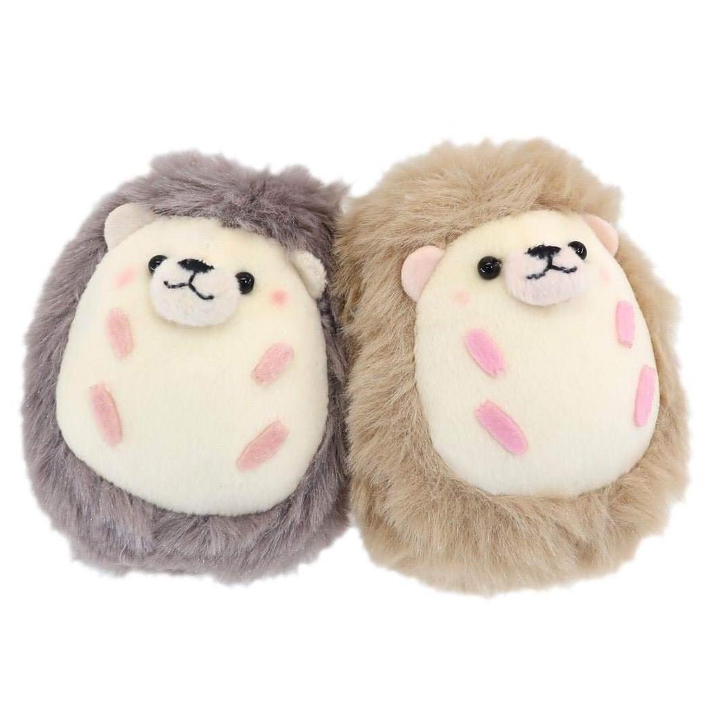 Mascot Keychain [NicoNui Pair Plush Toy Ball Chain] HedgehogSet of 2