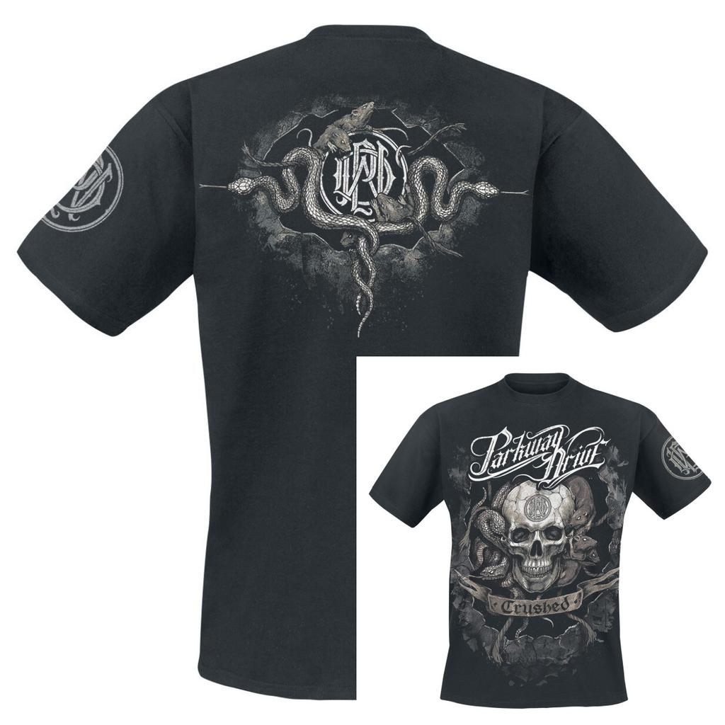 2026 Parkway Drive Graphic Cotton Band Shirt Unisex Summer Short Sleeve Fashion Brand Tee Luxury Casual Vintage