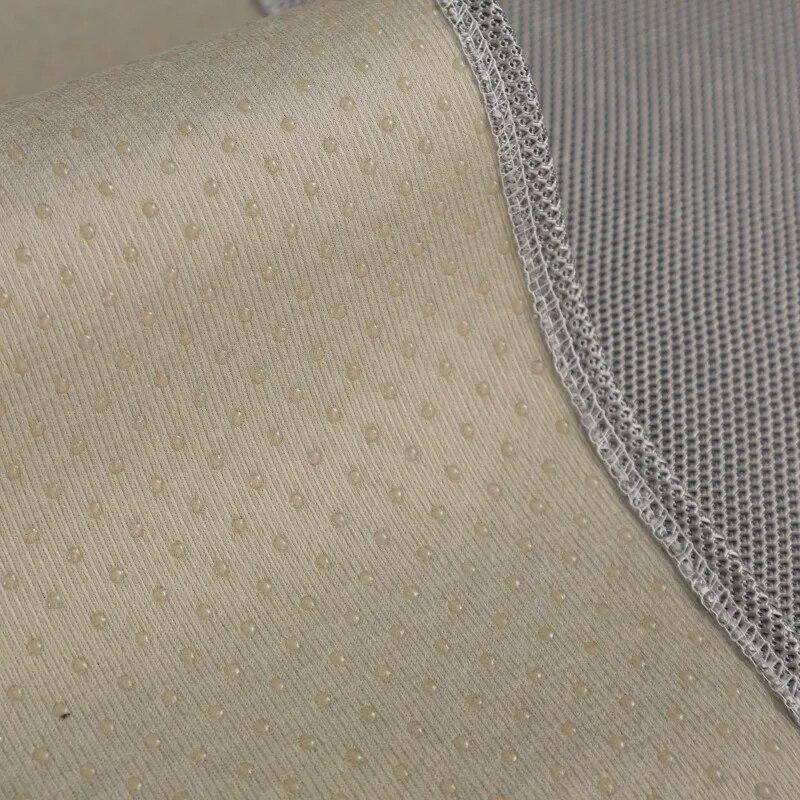 Sommer-Sofabezug aus Eisseide, goldener Rand, Sofakissenbezug für Wohnzimmer, atmungsaktiv, bequem, kühles Kissen, rutschfestes Sofakissen