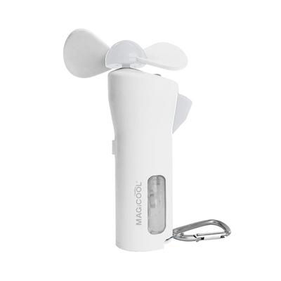 Ventilateur Brumisateur Daisaku Shoji Refroidissement Rapide Ventilateur Mobile Pratique avec Fonction de Refroidissement par Brumisation Souffleur d'Air Haute Puissance QCHP1WH Blanc