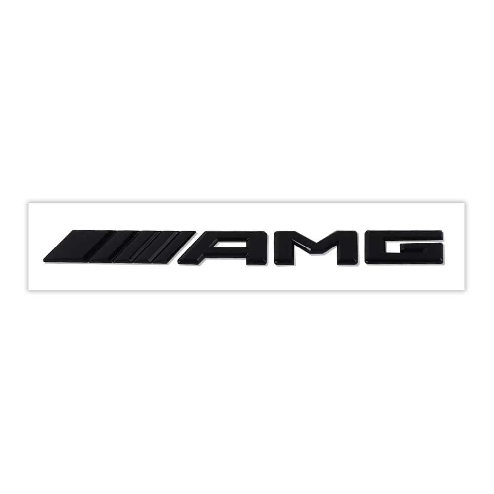 2025 Hot 1pc 3D ABS Car Rear Trunk Badge Decal Letters Sticker For Mercedes Benz AMG A B C E G CLA C63 C63S E53 GT SLK W176 W205