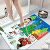 Christmas Peanuts World Carpet Rug Soft Washable Anti Slip Home Living Room Sofa Mats Personalized Christmas Rug