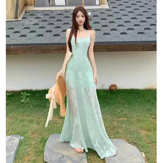 Hepburn Style Women's Corduroy Patchwork Dress - Autumn 2026 Collection, Elegant French Two-Piece Long Dress