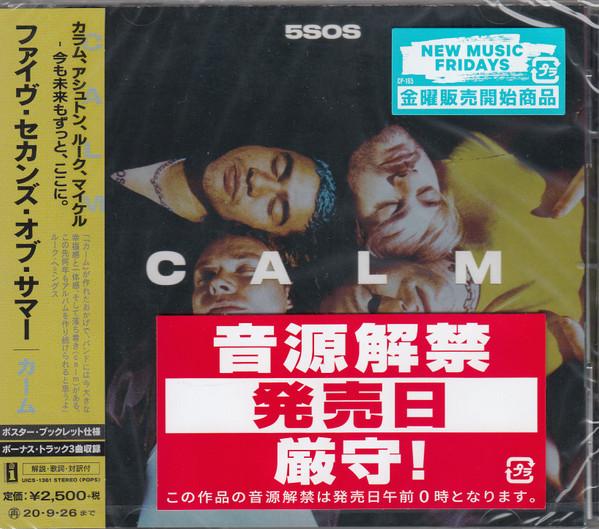 

CD 5 SECONDS OF SUMMER - Calm UICS1361PROMO Interscope Reco 2020 Японія ObiRock Б/в