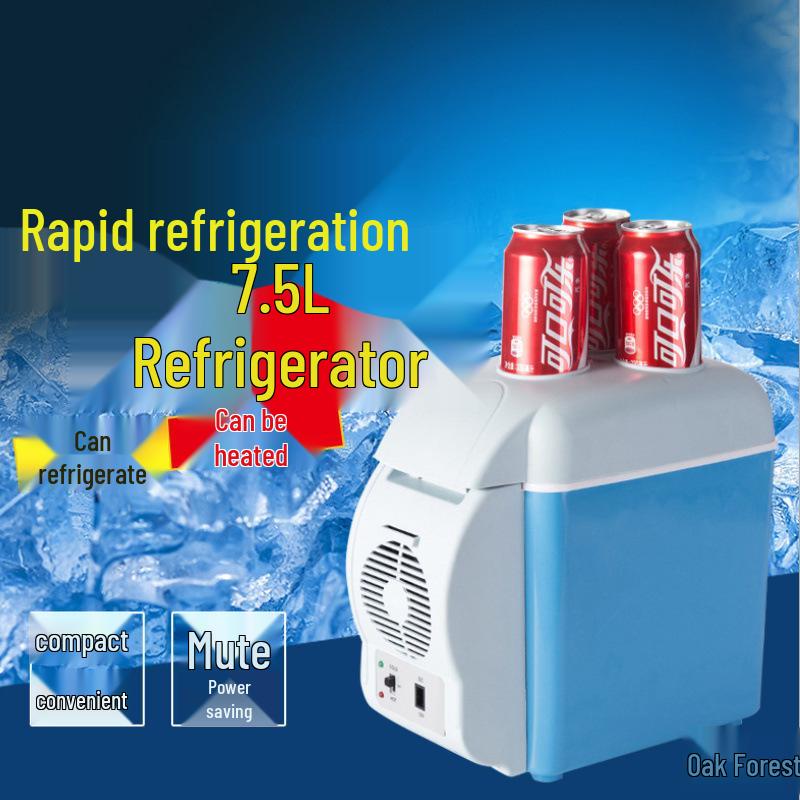 Dual-Use Mini Car & Home Refrigerator with Free Shipping