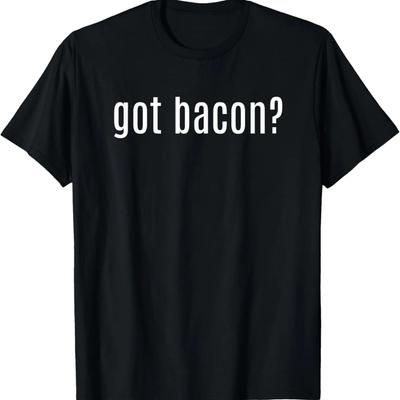 Bacon Aldım_ Komik Barbekü, Aşçılar, Bacon Seven Gurmeler Tişörtü