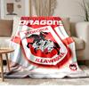 St George Illawarra Dragons Een zachte en comfortabele flanellen deken Geschikt voor banken woonkamers buiten kamperen reizen en ook een geweldig jubileum g