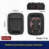 Compatible Lithium Battery Power Adapter Copper Alligator Clips High Conductivity for DIY RC Car Battery Charging Projects