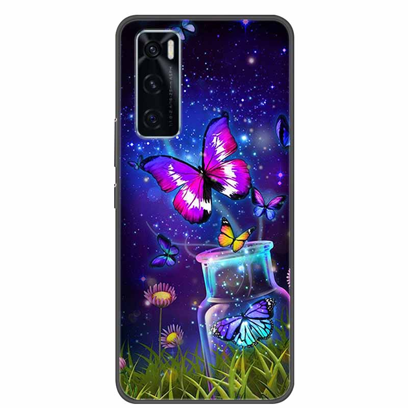 Pro Vivo Y70 Pouzdro Mramorové Měkké Silikonové Zadní Kryty pro Vivo Y70 Kryt Telefonu pro Vivo Y70 Y 70 VivoY70 Coque Funda Roztomilý Kreslený