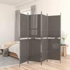 Vidaxl 5-Panel Room Divider, Anthracite, 250X220 Cm, Fabric