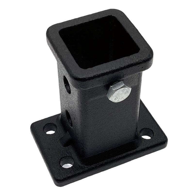 Car Trailer Arm Quick Connect Female Connector Socket, 52x52 Square Hole Base, Trailer Accessories.