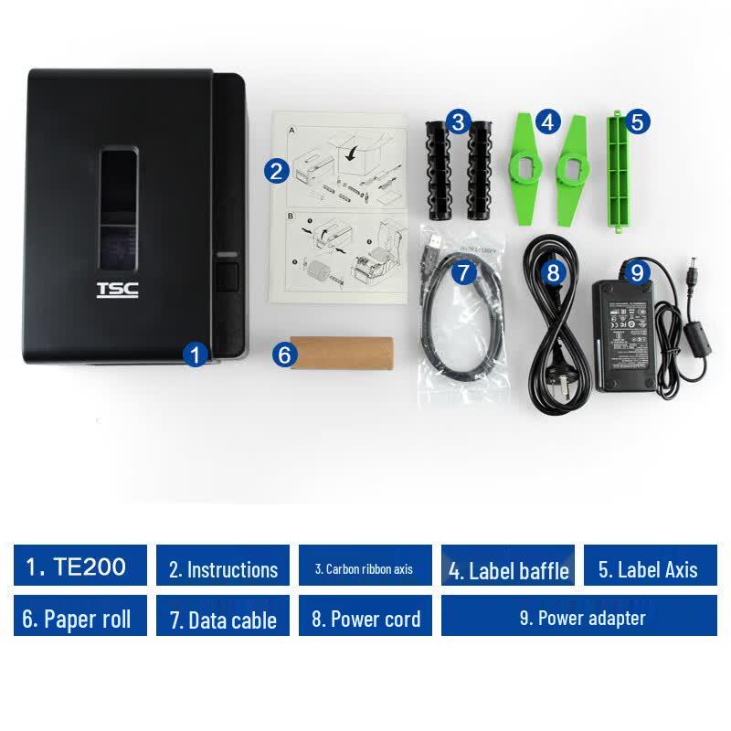 TSC TE344 Thermal Transfer Barcode Label Printer