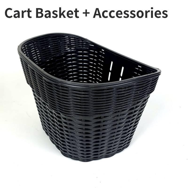 

Bike Handlebar Front Basket Removable Vintage Style Convenient Practical And