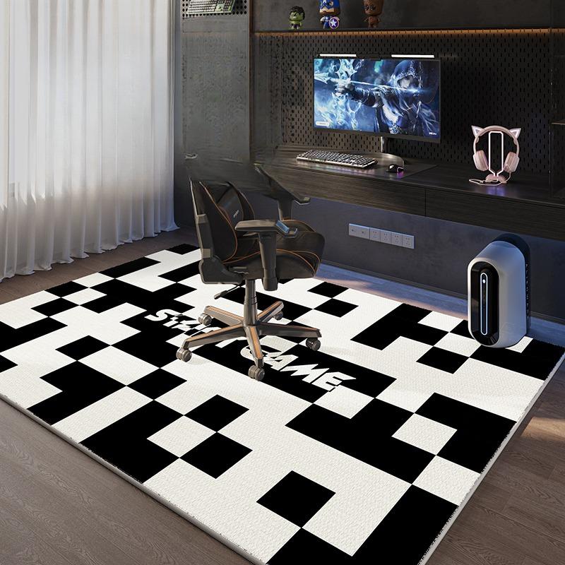  Fashion Esports Luxury Carpet Living Room Sofa Bedroom Bedside Study Entrance Floor Mat Non-slip Home Decor Modern Rug