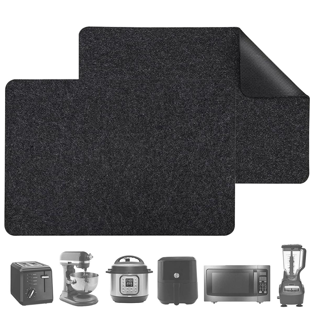 Набор из 96 войлочных разделителей для тарелок 3 размеров Круглые войлочные протекторы для тарелок Многоразовые прокладки для хранения посуды Многоцелевые мягкие разделители для тарелок