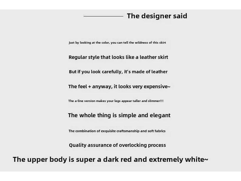 Černá kožená sukně áčkového střihu s vysokým pasem: Ideální na jaro a podzim