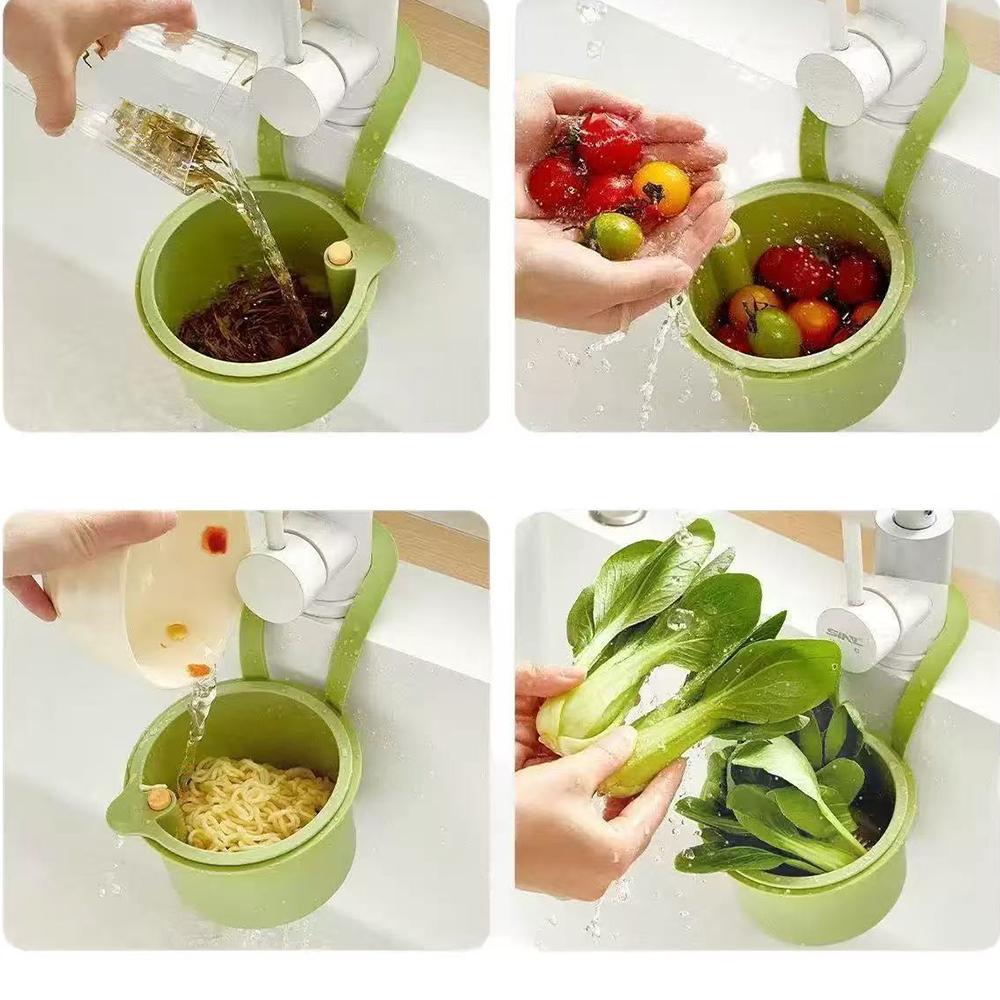 Sink Drain Kitchen Drain Baskets Sink strainer Vegetable Washing Box Basket Wash Basin Fruit Drainer Basket kitchen Storage Box