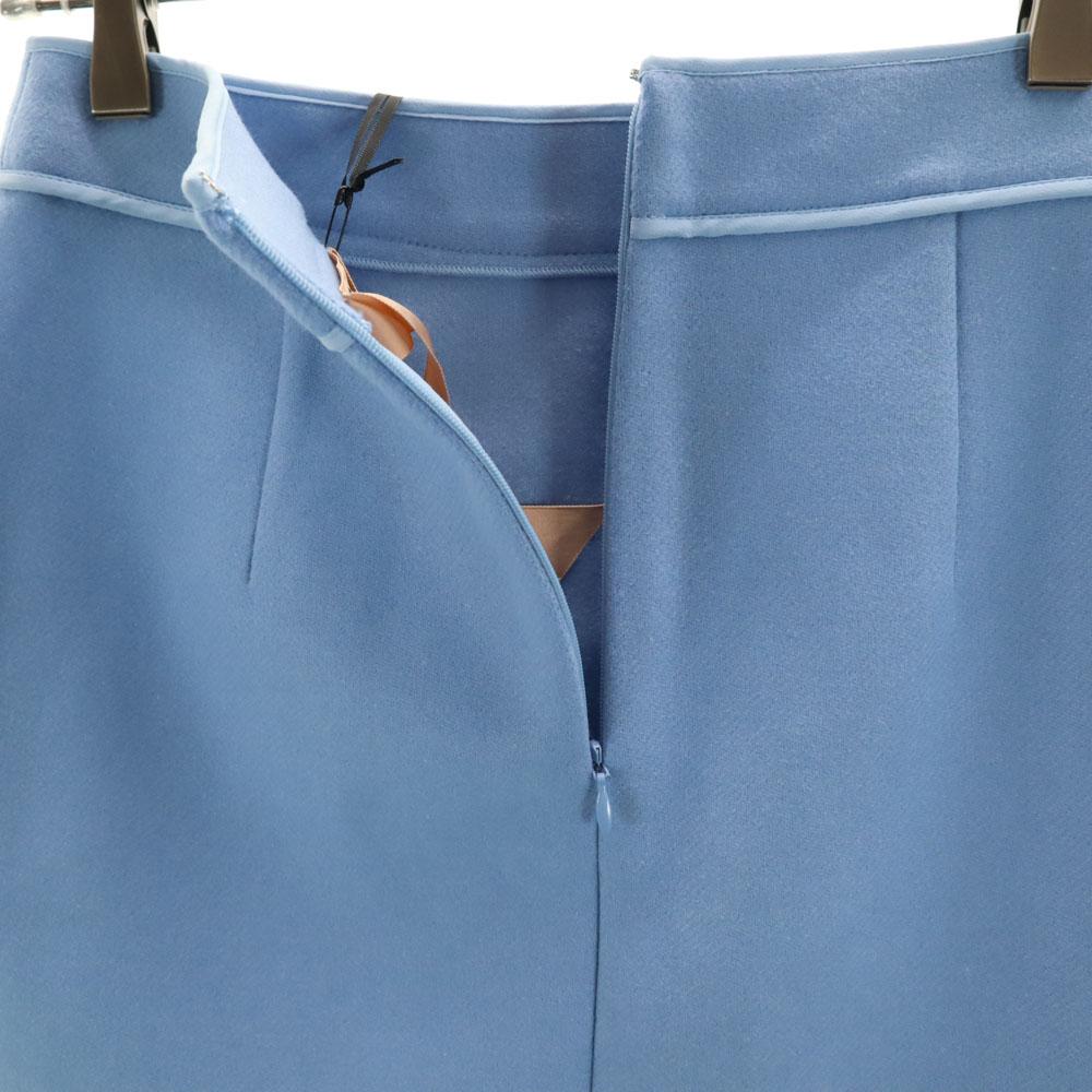 unused N°21 wool blend Mini skirt 38 Blue purple Women Used