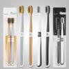 Adult Couple Toothbrush High-grade Bamboo Charcoal Soft Toothbrush 2 Individually Packaged Family Travel Manual Toothbrush