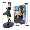 Love Is War 18cm Anime Figure Kawaii Girl Fujiwara Chika & Shinomiya Kaguya Action Collectible Model Doll Toy Gift