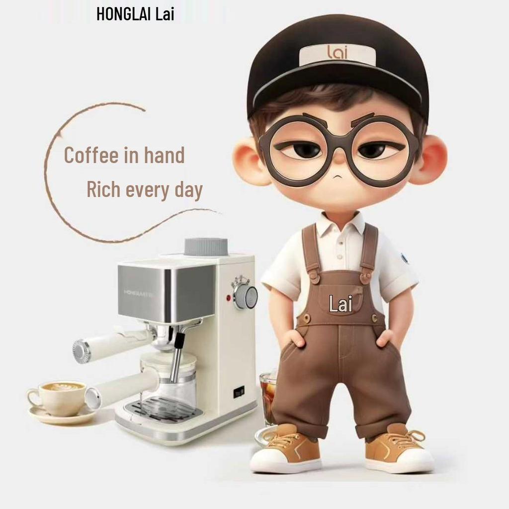 Rainbow Lai TY-DL2511 Halbautomatische Espressomaschine für Zuhause & Büro