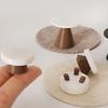 4Pcs Dollhouse Simulation Table Model Ornament Handmade Diy Stool Scene Home Decoration Mini Toys Doll House Accessories