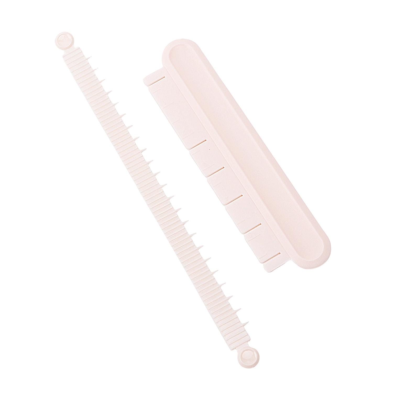2Pcs Cake Arch Guide Tool, Arch Guide For Cake, Baking Aid For Fondant Icing Decorating Measuring Beginners One Size розовый
