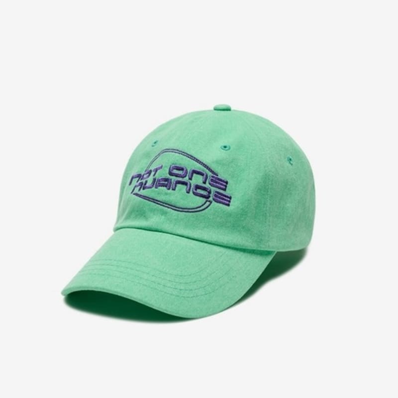 

NONTYPE SYMBOL WASHED BALL CAP (GREEN) GN1 (Light Green)