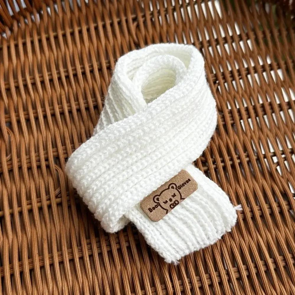 DIY Doll Clothes Casual Wear Scarf 20cm Cotton Doll Knitted Scarf Doll Multi-colors Little Bear Scarves Dolls Accessories