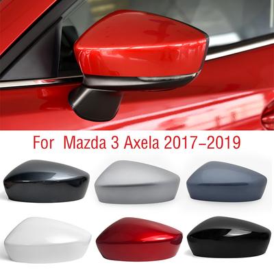 Für Mazda 3 Axela M3 2017 2018 Auto Flügel Tür Seite Spiegel Kappe Shell Haus Außerhalb Rückspiegel Abdeckung Deckel