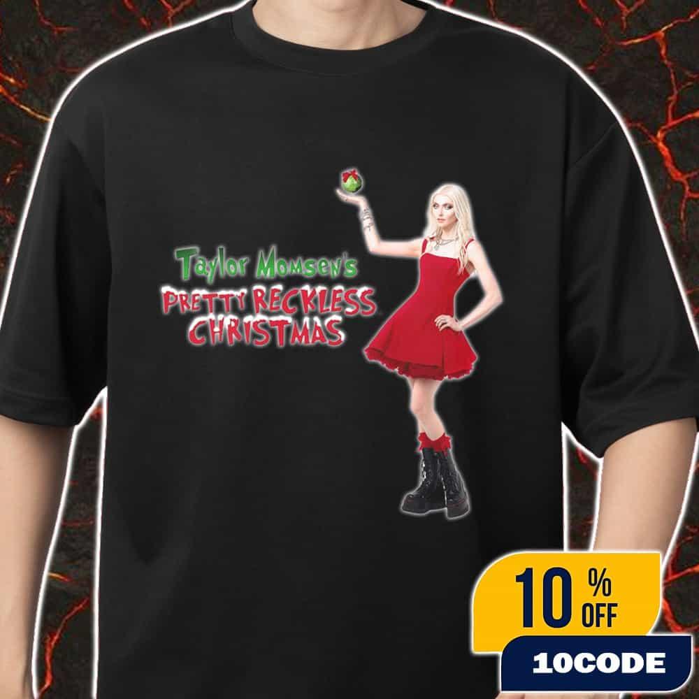 Collection Taylor Momsen s Pretty Reckless Christmas SHIRT XL