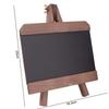Collapsible Desktop Memo Board Mini Small Wooden Blackboard Rustic Message Board  Wedding Decor