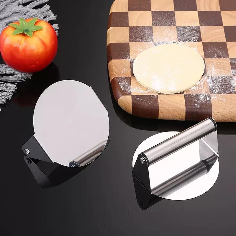 Lis na smash burger z nerezové oceli s rukojetí Kruhová forma na maso Hamburgerový lis Kuchyňské doplňky Domácnost