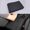 Universal Center Console Armrest Box Pad Cushion Cover Mat Arm Rest Protection Black PU Leather