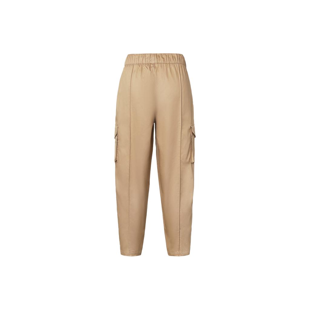 Nike Sportswear Essentials Woven High-Waisted Trousers Women Bottoms Beige DD5984-200