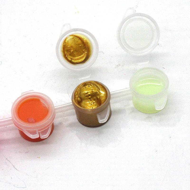 3ml Waterproof Glass Paint Pen for DIY 3D Hand Painting - No-Bake, Stereoscopic Outlining