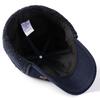 63-65Cm Thick Warm Winter Official-Website Baseball Cap For Men With Earflaps And Adjustable Buckle,Cap Male Warmth Trucker Hat