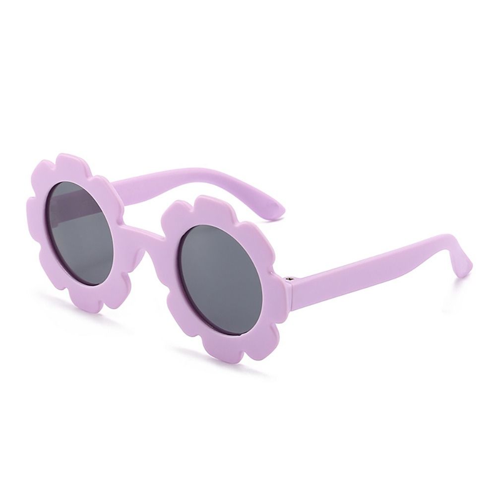Boys And Girls Trend Outdoor Product Eyewear Vintage Children Sunglasses Sun Glasses Flower Shape