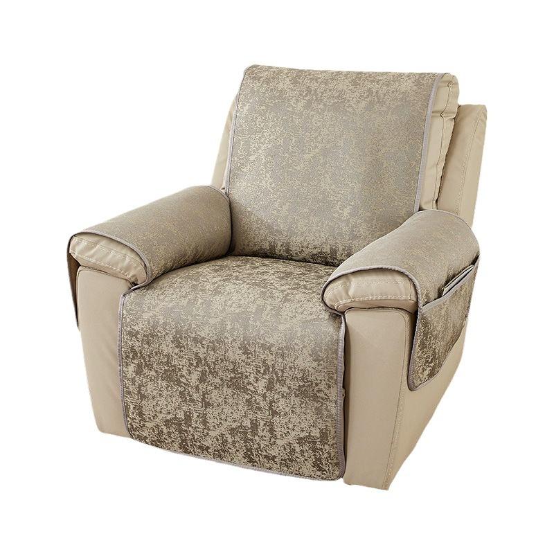 Chenille Sofa Cover for Single Seat Sofa, Non-Slip Couch Cover, Modern Sofa Protector