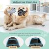Adjustable Strap Mesh Dog Muzzle Breathable Pet Mouth Mask Comfortable Dog Mouth Cover  Medium Dogs