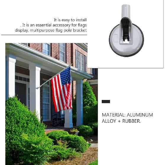 DOITOOL Universal Suction Cup Flag Holder Flag Pole Bracket Multi- Function Flag Pole Kit Heavy Duty Practical Flagpole Display Holder Flag Suction