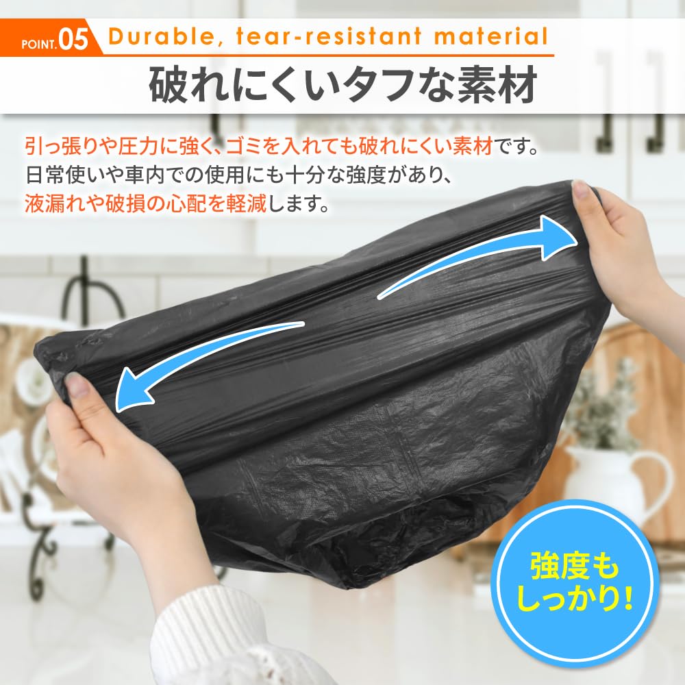 DriveLife Car Trash Bag, Garbage Bag, Roll Type, Car Garbage