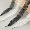 1Pair Black White Shoe Laces Accessorices Lace Flat Shoelace for Sneakers Shoelaces for Women Casual Shoes