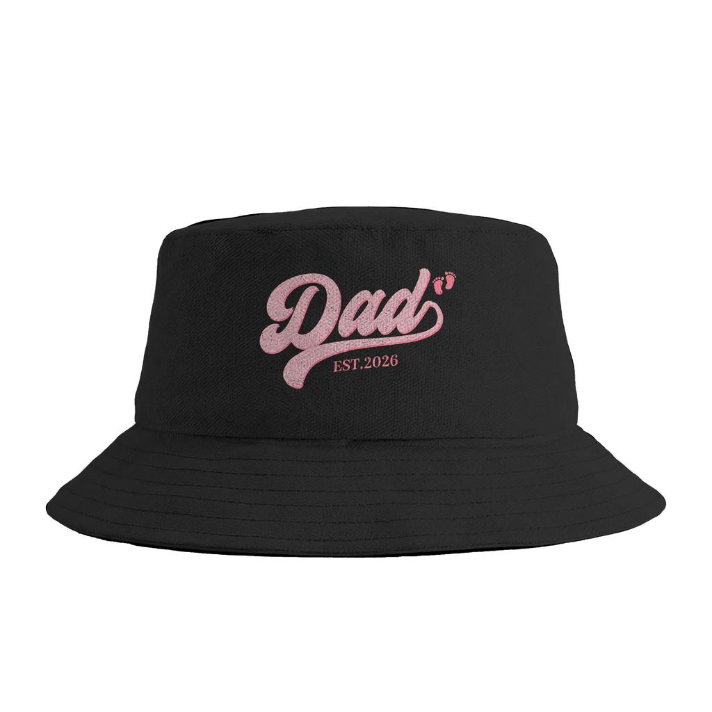Soon to Be Daddy of Baby Girl Promoted to Daddy New Dad Bucket Hat Spring Korean FisherUnisex Hats For Unisex Soft Fold Caps