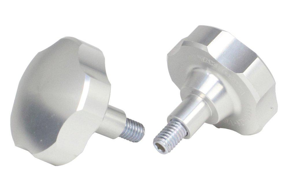 Special Parts Takegawa Side Cover Knob Type 2 Silver Super Cub 50/50 Pro/110/110 Pro 09-11-0178