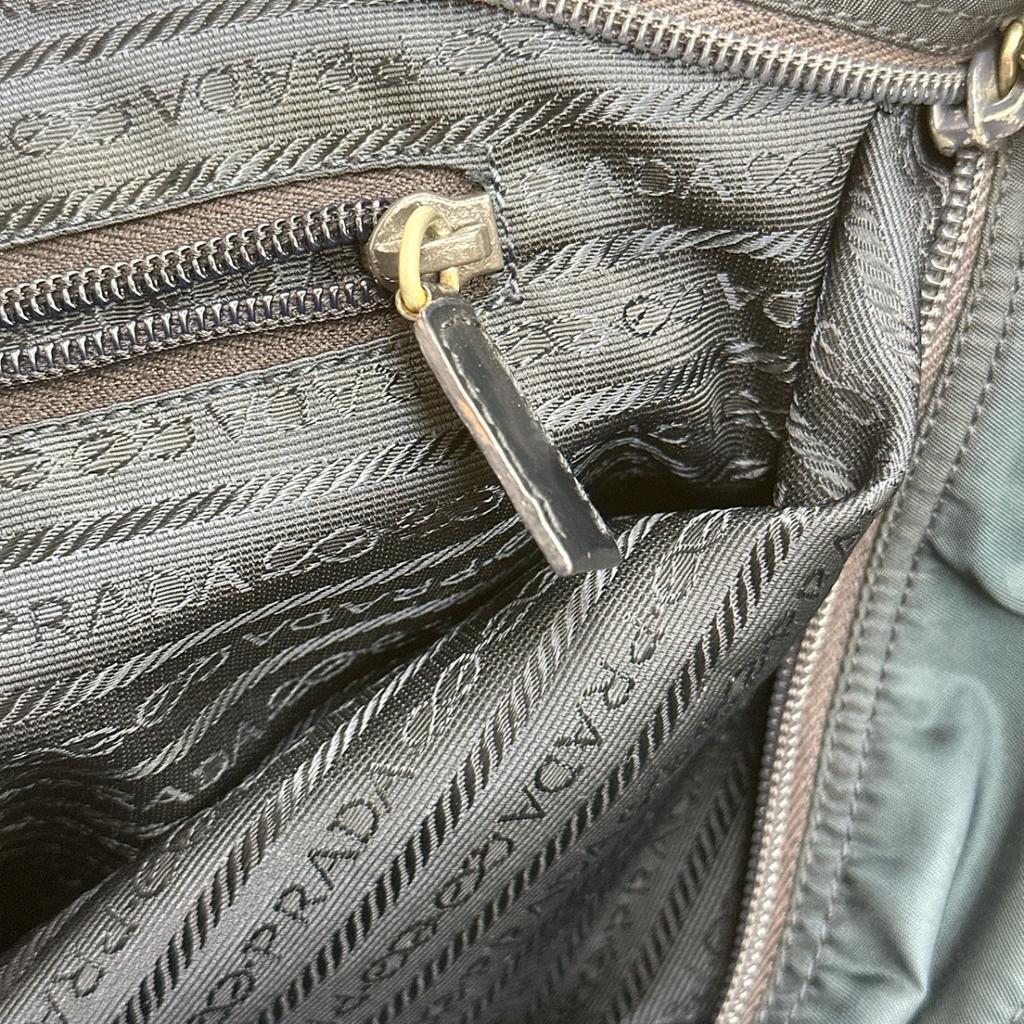 PRADA Commuting to school Large enough to fit A4 size paper Tote Bag Nylon Women Used