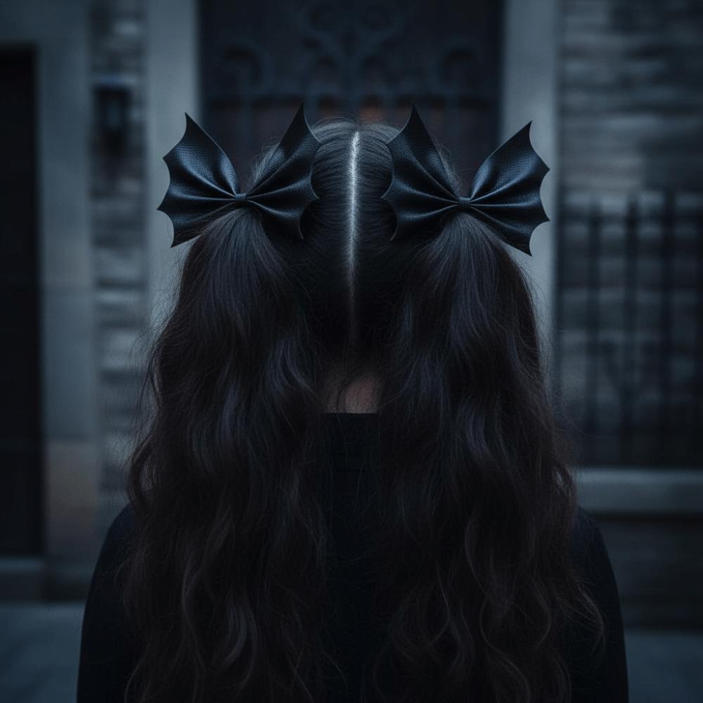 Mesh Spider Web Halloween Bat Headband Ghost Festival Headpiece Kids Children Adult